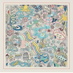 NWT Hermes Splash Park Shawl 140